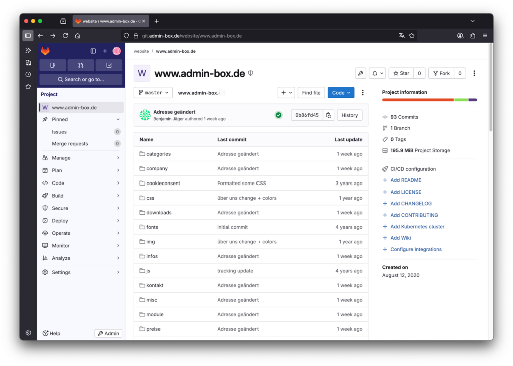 Gitlab Backend 2