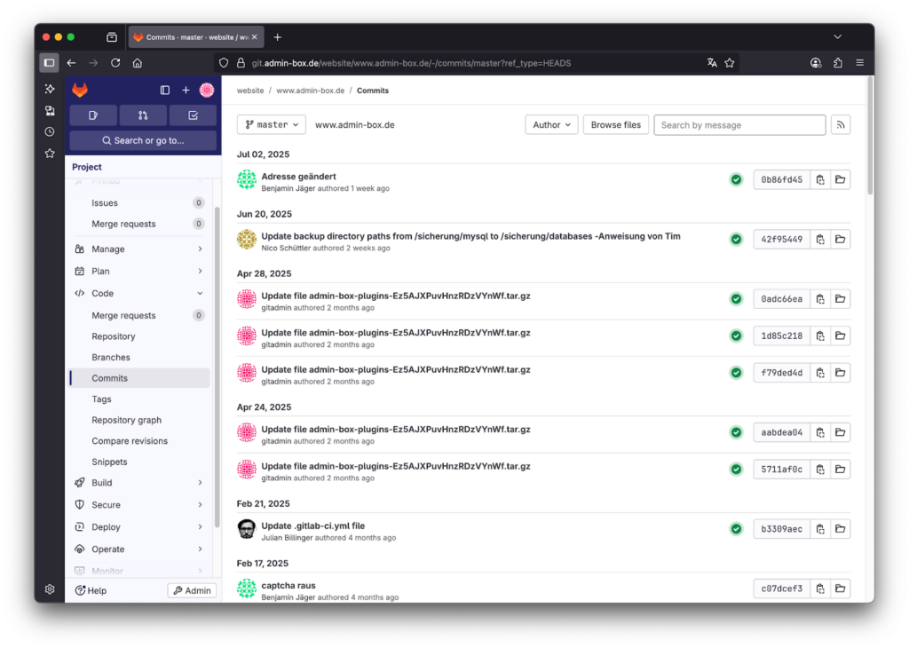 Gitlab Backend 3