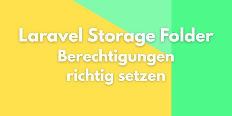 Laravel storage folder